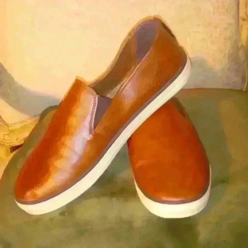BEAUTIFUL GEORGE SYNTHETIC  MEN'S SHOES WITH MEMORY FOAM​